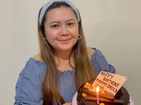 Shiela Marie Balila is very grateful for her permanent job