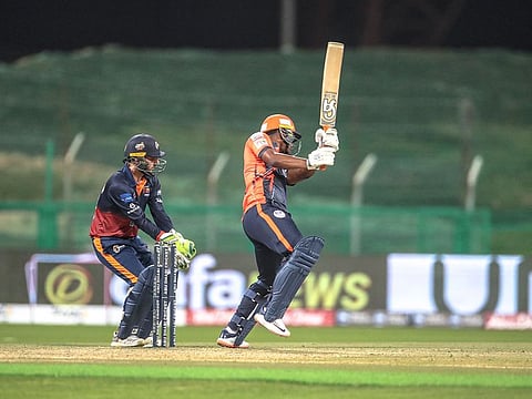 Delhi Bulls thrashed Abu Dhabi T10 defending champions Maratha Arabians