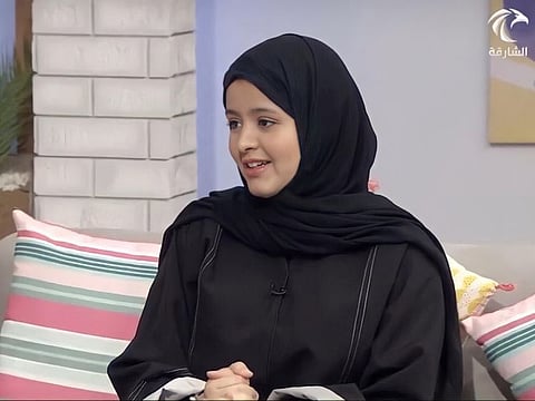 Anfal Al Zaabi, just 15, has achieved many milestones