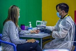 The Adek vaccination drive was conducted in collaboration with Abu Dhabi Department of Health and the Abu Dhabi Public Health Centre.