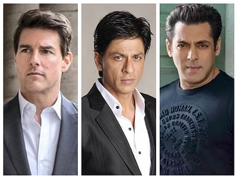 Tom Cruise, Shah Rukh Khan and Salman Khan