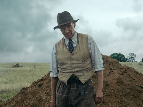 Ralph Fiennes as Basil Brown in ‘The Dig’.