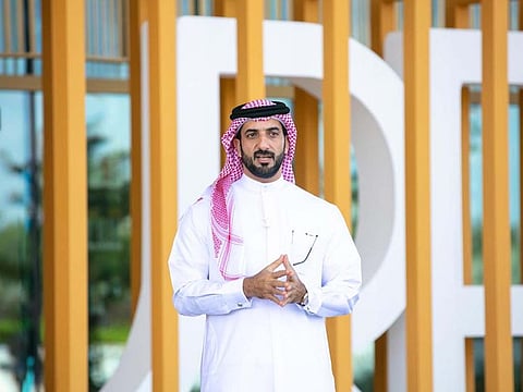 Shaikh Sultan Bin Ahmad Al Qasimi, Chairman of Sharjah Media Council, during the press conference held at the House of Wisdom library to announce details of Xposure International Photography Festival 2021.