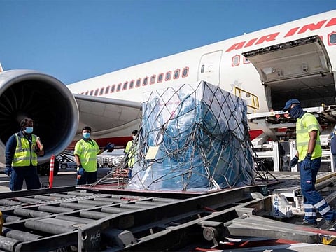 The first shipment of the vaccine has been received from India