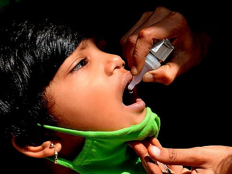 Dubai Health Authority urges schools in Dubai to enhance polio vaccination coverage. Photo for illustrative purpose only