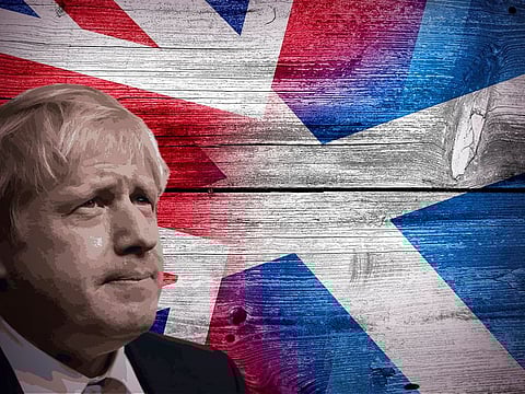 British prime minister Boris Johnson