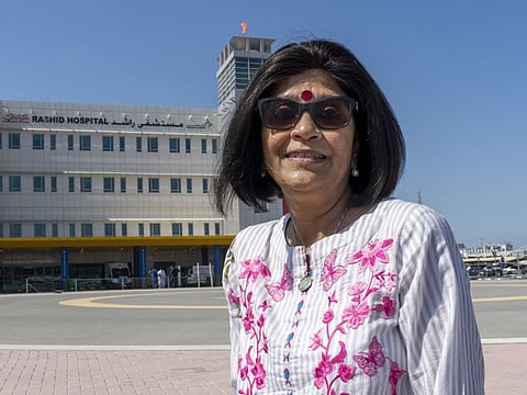 Volunteer Prameela Nadkarni has supported many patients over the years