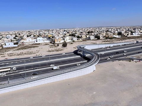The new 475 metres long bridge provides a vital link for pedestrians and cyclists between International City, Al Warqaa and Mushrif areas