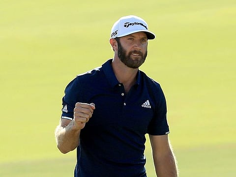 Dustin Johnson claimed his second Saudi title