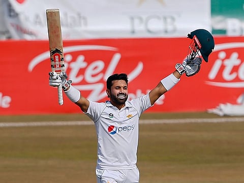 This match is definitely a benchmark for our team to rise above, said Mohammad Rizwan, who lent a big hand to skipper Babar Azam in saving the second Test.