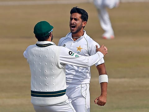 Pakistan's Hasan Ali (right) has been handed a 'A' contract for his good showing across all formats this year.