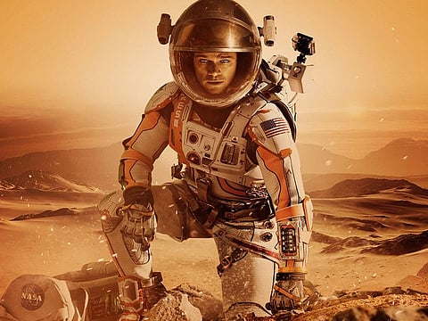 Matt Damon in 'The Martian'