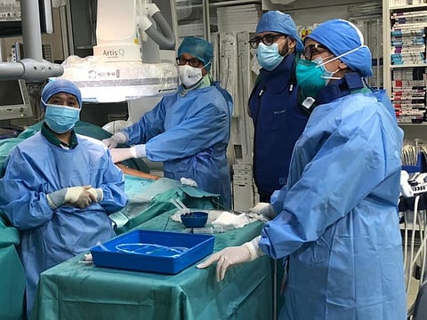 The Dubai Health Authority (DHA) has provided a top quality minimally invasive service at the Dubai Hospital that facilitates a non-surgical dialysis for patients.