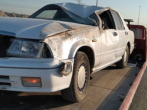 One boy was killed while another sustained injuries when their car overturned on a Ras Al Khaimah seashore.