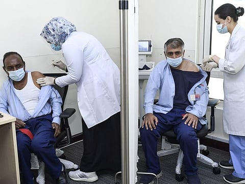 RTA employees get their COVID-19 jabs.