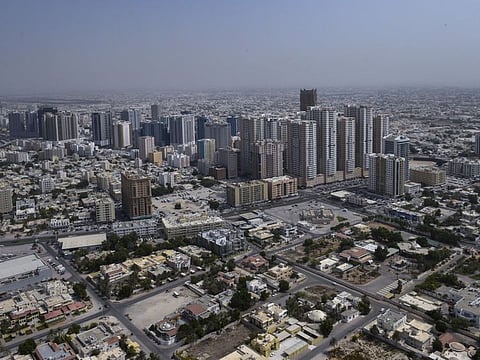 The Ajman skyline. All cafes and eateries in Ajman are required shut down by 12am, midnight, in compliance with COVID safety rules.