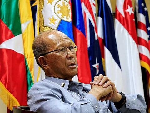 Philippine Defence Secretary Delfin Lorenzana