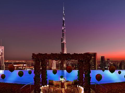 What does a Dh500,000 price tag for a Valentine's Day promotion get you? Quite a bit...'