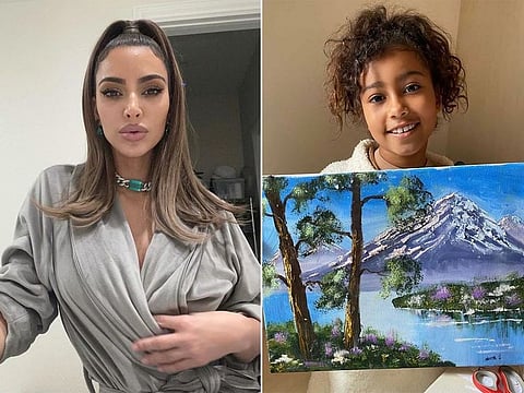 Kim Kardashian West and North West