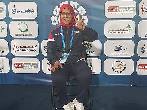 Sara Al Senani, the UAE shotputter, boosted her chances for participating in the Tokyo Paralympics with a bronze on Thursday.