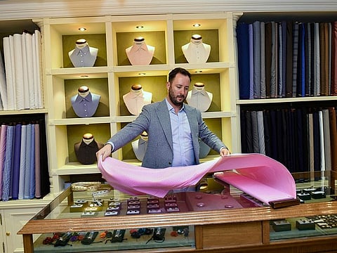 Aiming for the best cut... Gary Sweeney of Ascots & Chapels insists that some businesses are better off being tradition bound.