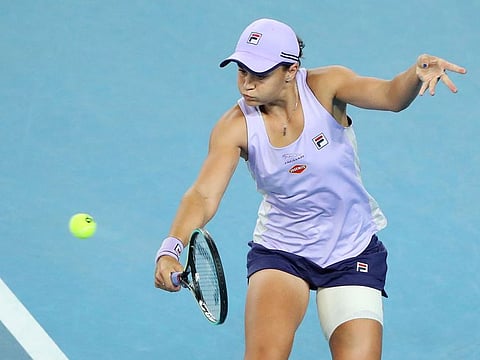 Ashleigh Barty is into the fourth round of the Australian Open