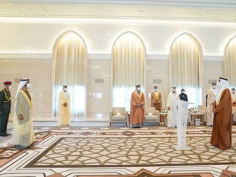 Mohammad Mahmoud Al Khajah was sworn in as the new UAE ambassador to Israel