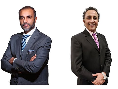 Khurram Shroff, Chairman of IBC Group with Imran Siddiqui, CEO, HeTH Data Centers