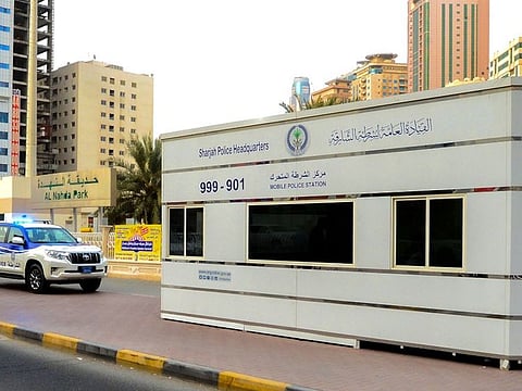A mobile police station is now based in Al Nahda, Sharjah, permanently to ensure zero crime.