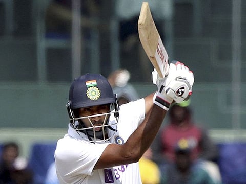 Ravichandran Aswhin smacked a century against England