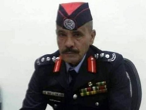 Hamad Al Zawaidah, who is a retired colonel, was stabbed three times by a sharp object.
