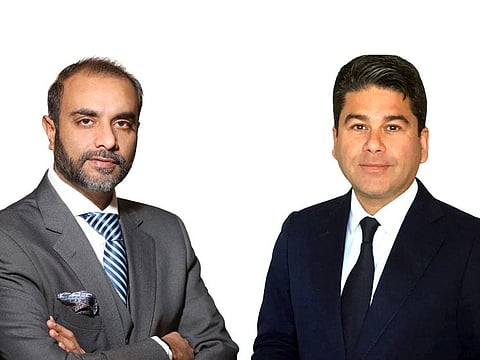 Khurram Shroff, Chairman IBC Group with Shahal Khan, CEO and Founder, Burkhan World Investment