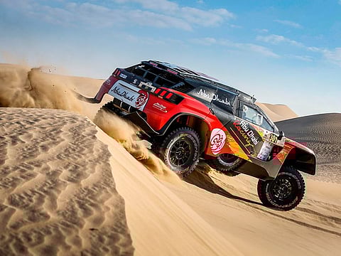 The onus will be on Khalid Al Qasimi (pictured) and Saudi Arabia’s Yazeed Al Rajhi will spearhead the regional challenge in the prestigeous rally starting on Friday.