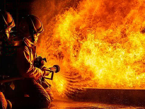 Emergency crews were dispatched immediately after reports of the tree fire.