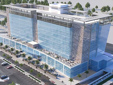 The Wellness Boulevard in Abu Dhabi's Khalifa City. The developer has introduced a relatively new concept to this market, through integrating healthcare and wellness offerings with all the shopping and F&B options.