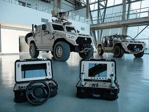 ADASI, a unit of Abu Dhabi's defense company EDGE, on Sunday unveiled an armed robotic vehicle (ARV) and two new unmanned ground vehicles (UGVs).