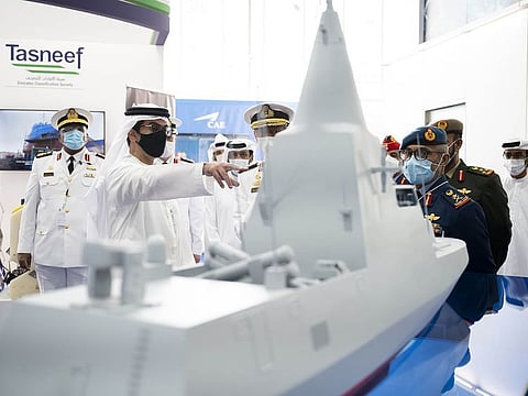 Putting on a fine show... the world's defense industry is showcasing its latest wares at IDEX 2021 in Abu Dhabi. On the sidelines, major alliances are being struck.