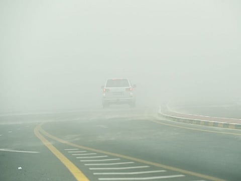 Dusty weather in Dubai and Sharjah