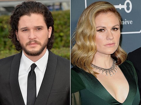 Kit Harington and Anna Paquin