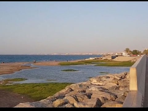 The incident occurred off the shores of Azaiba in Muscat.