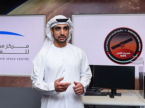 Emirates Mars Mission project director Omran Sharaf has worked on the programme since 2014