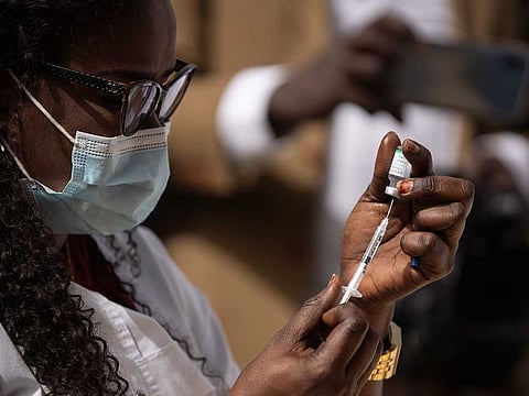 A health worker prepares a dose of Sinopharm vaccine. Picture for illustrative purposes only.