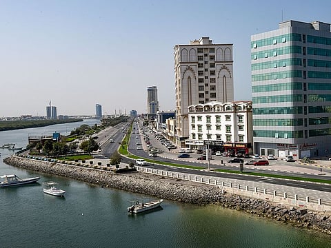 The Ras Al Khaimah skyline. According to the latest update to COVID-19 protocol issued in the emirate, occupancy at wedding and event halls can go up to 60 per cent, provided the total number of guests must not exceed 300.