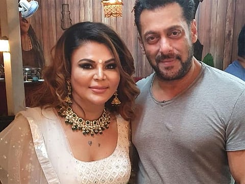 Rakhi Sawant and Salman Khan