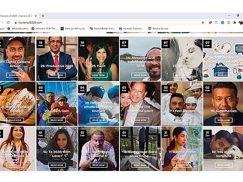 Read the healing and heartbreaking stories at humansof2020.com