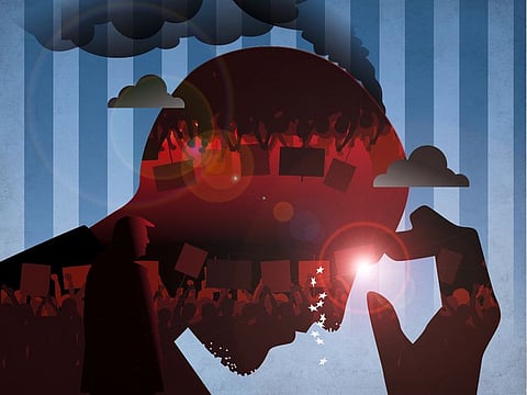 US polity is deeply polarised at the moment