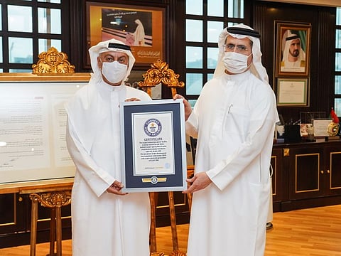 DEWA sets a Guinness World Record, powered by its massive complex in Jebel Ali.