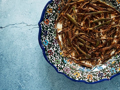 Pakistani-style kurkuri bhindi