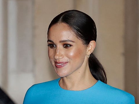 Britain's Meghan, the Duchess of Sussex.