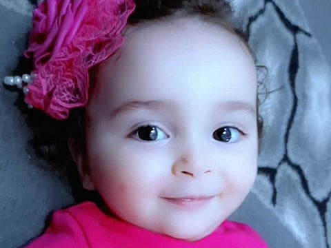 Nineteen-month-old Laveen Jabbar Al Kutyashi was scheduled to start her treatment for Spinal Muscular Dystrophy on Thursday.
